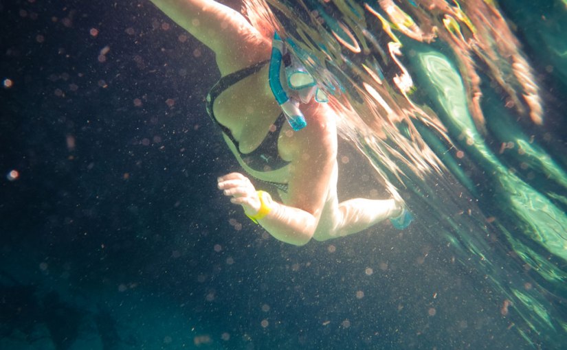 Cala Agulla unter Wasser oder auf [Wort] Augenhöhe mit der eigenen&nbsp;Angst