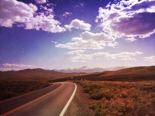 Wolken über Kalifornien